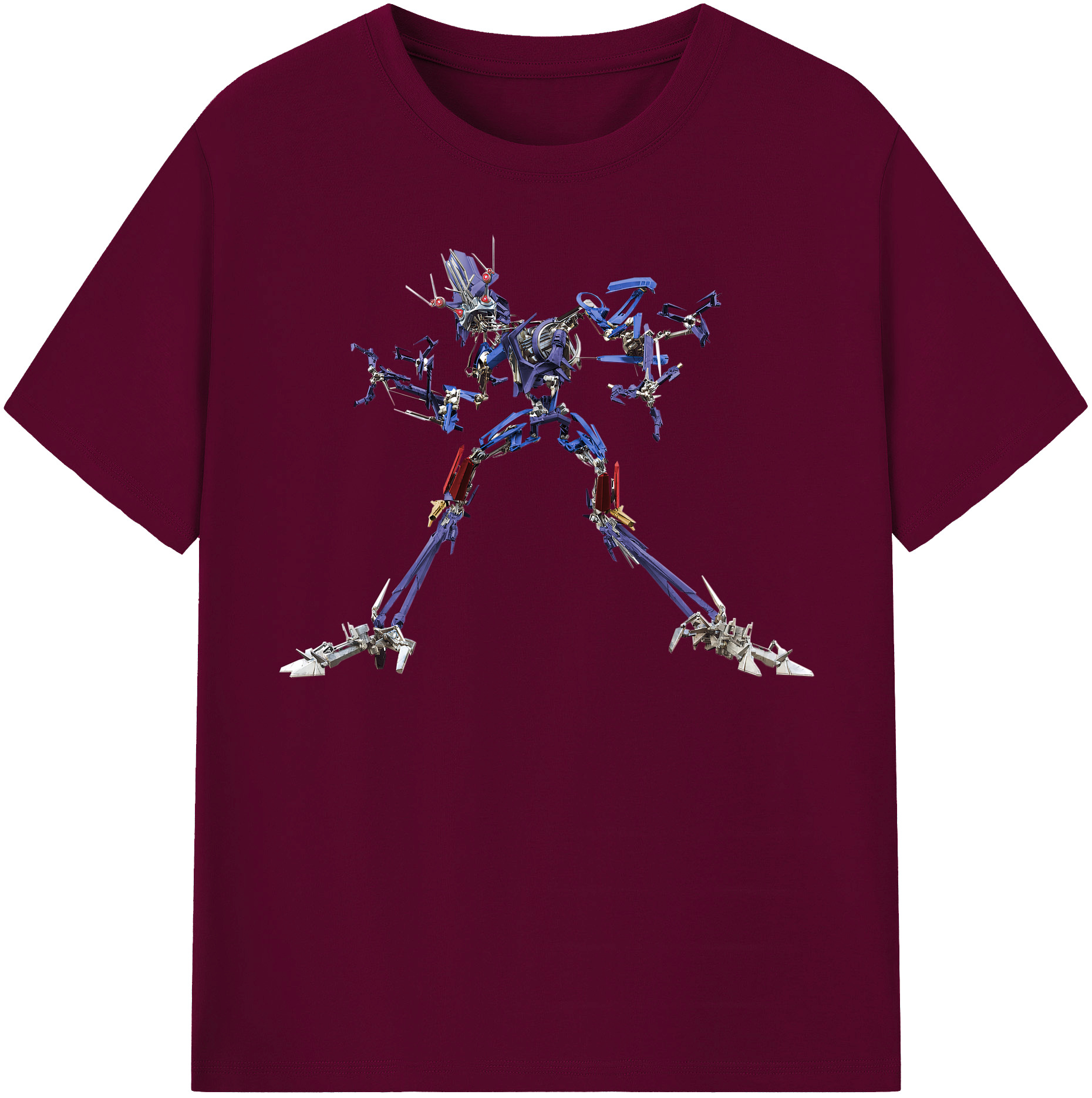 （画像用）  レディースカジュアルプリントTシャツ（綿100％）